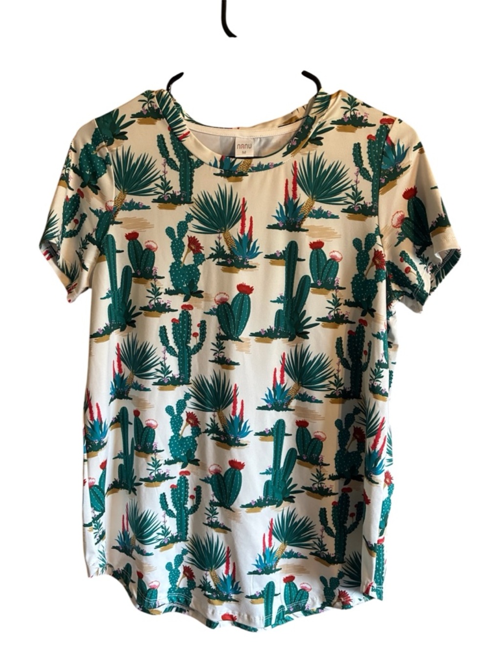 NWOT Soft Cactus Print Tee